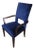 Contemporary Milan Velvet Dining Arm Chairs For Sale - Image 3 of 4