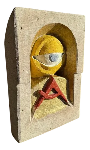 Masonic Style Sculpture by Walter De Buck
