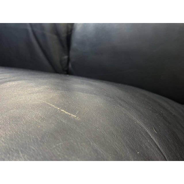 Leather Sofa from Poltrona Frau, Italy, 1970s For Sale - Image 9 of 18