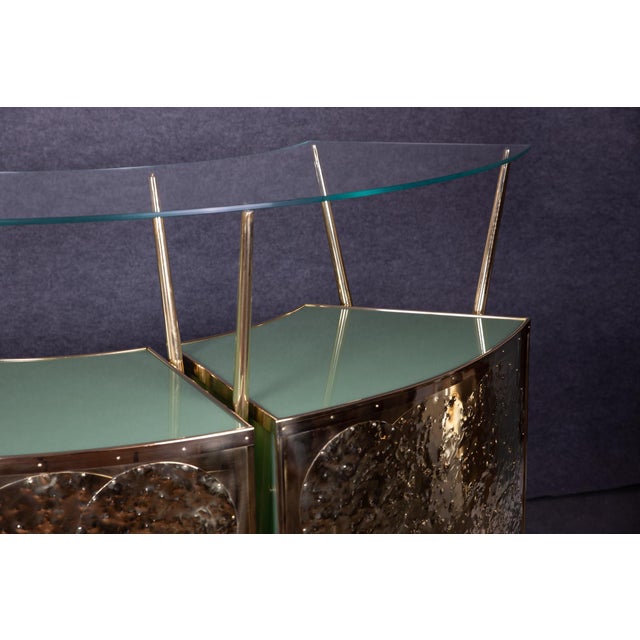 Gio Ponti-Inspired Dry Bar by Justfurnituress For Sale - Image 4 of 12