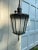 Old Lights On is pleased to offer this vintage etched glass shade with vintage style braided wire fixture. It is wired and...