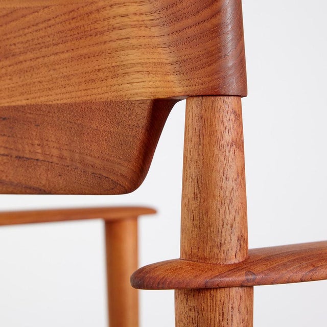 Teak PJ4-2 Armchair by Grete Jalk for P. Jeppesen, 1960s For Sale - Image 10 of 14