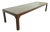 Henredon Mid-Century Hollywood Regency Chinoiserie Oak Extension Dining Table, Newly Refinished For Sale