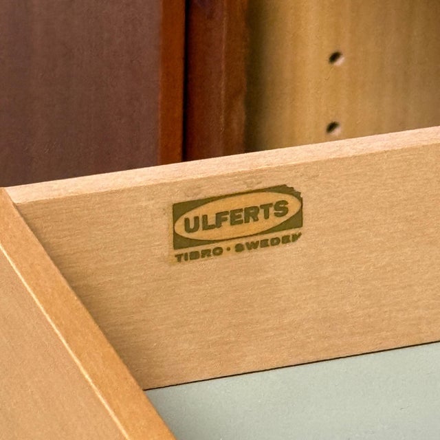 Wood Mid 20th Century Swedish Sideboard by Ulferts For Sale - Image 7 of 9
