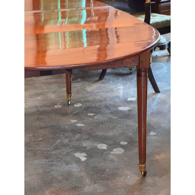 Directoire Drop Leaf Table With Additional Leaf For Sale - Image 4 of 12