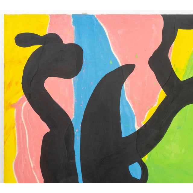 Jack Roth (American, 1927-2004), Untitled (Rope Dancer Series), Acrylic on Canvas, 1980, signed and dated verso with "Jack...