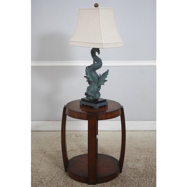 Wildwood Pair of Wildwood Biltmore Lamps on Tables (Attached) For Sale - Image 4 of 16