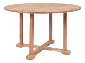 Hi Teak Curtis Round Outdoor Dining Table
