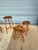 Late 20th Century Horace B. Hartshaw Walnut Stools/ Handcrafted /Wharton Esherick Style For Sale - Image 11 of 13