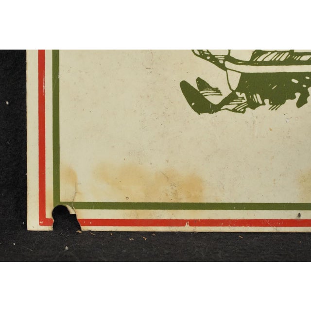 Late 20th Century Vintage Vertical Castrol Motor Oil Lube Center Advertising Sign For Sale - Image 5 of 7