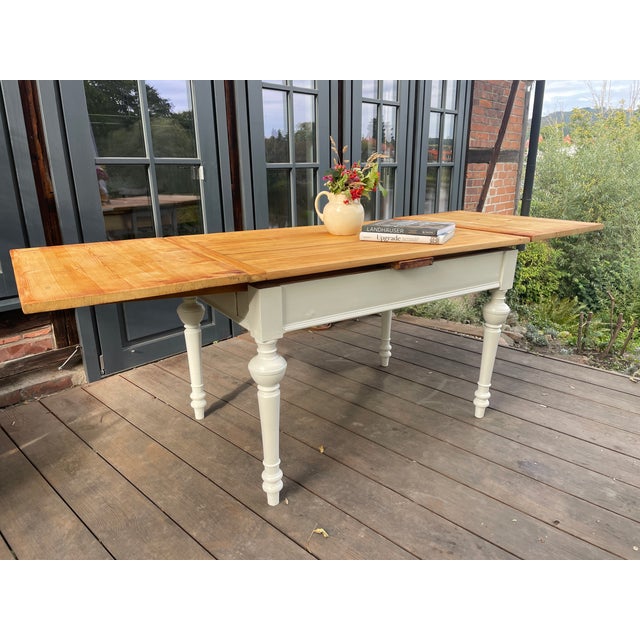 Antique Extendable Table, 1890s For Sale - Image 14 of 18
