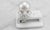 Contemporary 18k White Gold South Sea Pearl Diamond Earrings, A Pair For Sale - Image 3 of 4