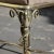 An Italian Neoclassical Brass Single Side Chair - Vanity Chair For Sale In Charlotte - Image 6 of 8