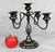- Original 1910's Victorian Candelabra Centerpiece - Made by E.G. Webster & Sons - Silverplate with a Rich Tarnished...