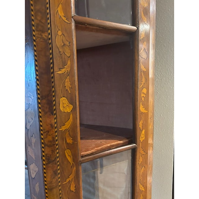 Mid 19th Century Mid 19th Century European-Style Marquetry Hutch For Sale - Image 5 of 6