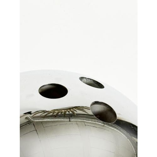 Gold Chrome Ice Bucket in the shape of a Bowling Ball, France, 1970s For Sale - Image 8 of 9