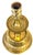 Large Dutch Baroque Engraved & Pierced Brass Chamber Candlestick Ventilated Base For Sale - Image 4 of 18