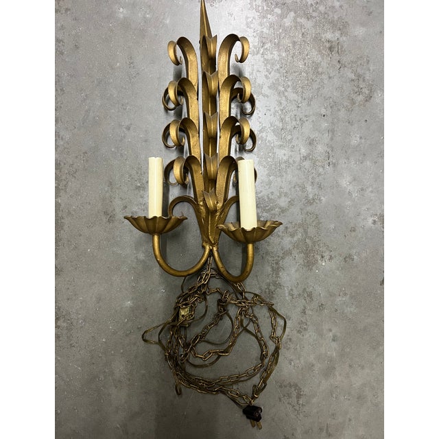 Mid 20th Century Mid 20th Century Italian Mid Century Modern Sconces For Sale - Image 5 of 5