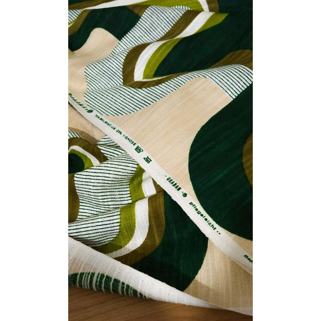 1970s Mid-Century Modern German Ukadan Fabric Bale for Curtains, 1970s For Sale - Image 5 of 7