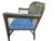 Green Wicker Settee 1930's For Sale - Image 8 of 12