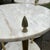 Mid 20th Century Late 20th Century Pair 2 Tier Marble Top Brass Side Tables For Sale - Image 5 of 9