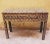 Wood Contemporary Traditional Handmade Moroccan Resin and Walnut Wood Console Table II For Sale - Image 7 of 7