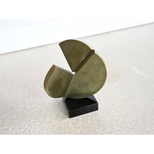 Vintage Brass Sculpture by Gordon Hammond Smith For Sale - Image 12 of 12