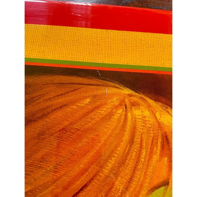 1980s Vintage Chuck Oberstein “Little Girl” Wooden Wall Plaque – 1984, Clown Art, Retro Décor For Sale - Image 5 of 10