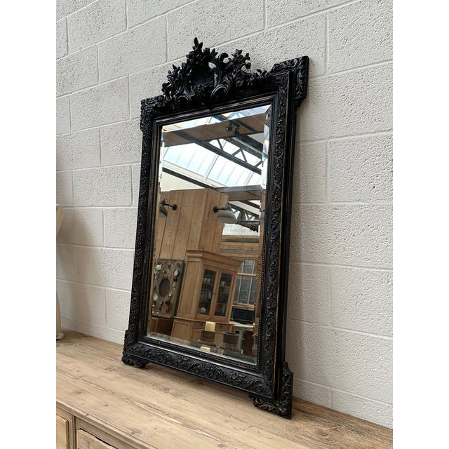 Antique Napoleon III Mirror For Sale - Image 3 of 10