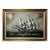 Listed Artist Renato Longanesi Large Italian Oil Painting Tall Ship Seascape For Sale