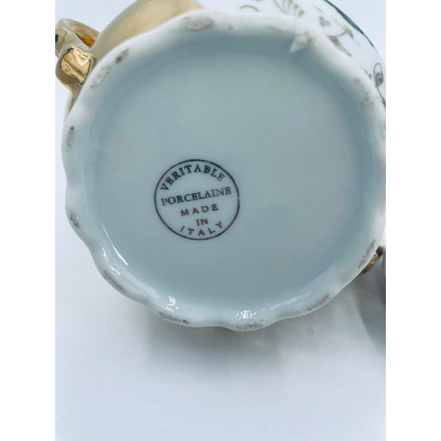Italian Porcelain Sugar Bowl, 1969 For Sale - Image 11 of 13