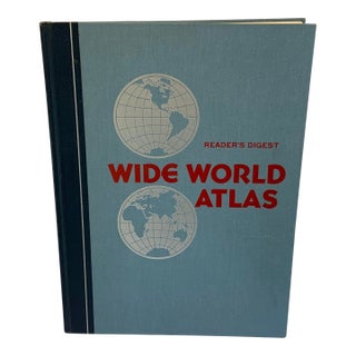 1979 Vintage National Geographic Wide World Atlas For Sale