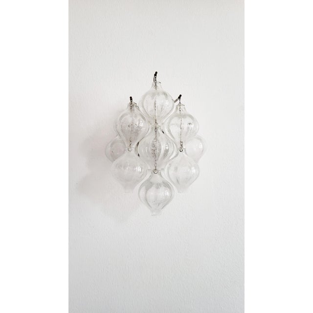 Vintage Tulipan Flush Mount from J. T. Kalmar, 1960s For Sale - Image 6 of 9