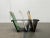 Italian Postmodern Metal Magazine Rack Holder, 1980s For Sale - Image 9 of 18