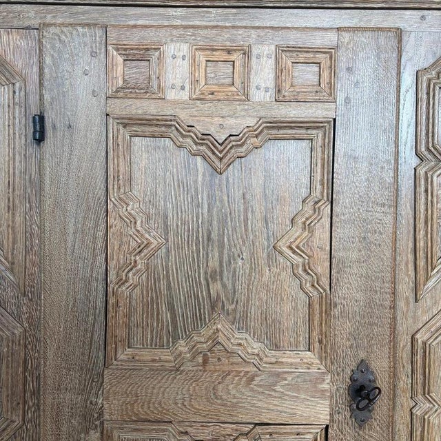 Antique Hall Cupboard, 1700s For Sale - Image 11 of 18
