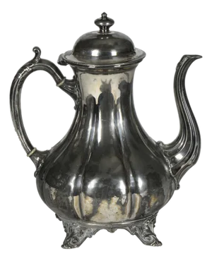 Antique Second Half of the 19th Century Sheffield Teapot by Shaw & Fisher
