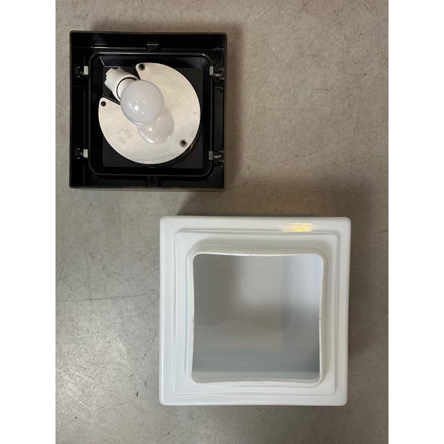 Vintage Ceiling Lamp in Bakelite and Opaline, 1970s For Sale - Image 11 of 13