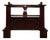Antique Early 20th Century English Oak Hall Seat For Sale