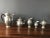 Art Deco Tin Tea & Coffee Service, Set of 5 For Sale - Image 15 of 16