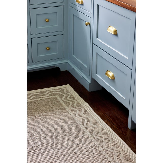 Erin Gates Erin Gates by Momeni Saybrook Ripple Grey Indoor/Outdoor Area Rug 6'6" X 9' For Sale - Image 4 of 12