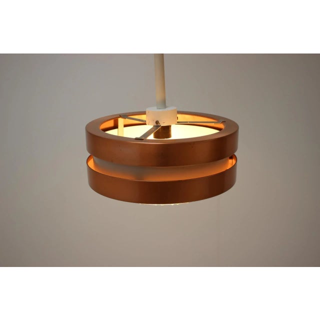 Metal Mid-Century Pendant, 1970s For Sale - Image 7 of 10