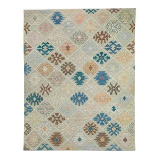 Turkish Oushak Rug 8'9" x 11'6" #18562 For Sale