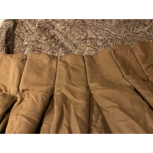 1980s 1980s Italian Drapery Panels- Set of 4 For Sale - Image 5 of 6