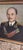 Vintage 1940s Oil Painting of an Admiral For Sale - Image 4 of 7