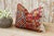 These colorful throw pillows are made from Rabari tribal dowry bags. The embroidery is on cotton and has intricate chain...