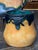 1920s 1920s Louis Dage and Eugene Val French Art Deco Ceramic Pottery - Set of 2 Pieces, Platter and Cup, Famous Egg Yolk Glaze For Sale - Image 5 of 13