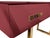 Contemporary Console in Red Mirror Murano Glass with Brass Handles and Feet from Justfurnituress SRL For Sale - Image 3 of 6
