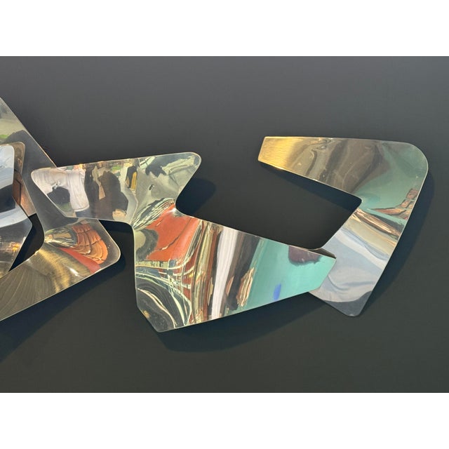 Christophe Rotais, French Wall Sculpture, 2012, Aluminum For Sale - Image 4 of 10