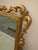 41" High Antique French Provincial Gold Gilt Wall Mantle Mirror W Scrolls For Sale - Image 11 of 12