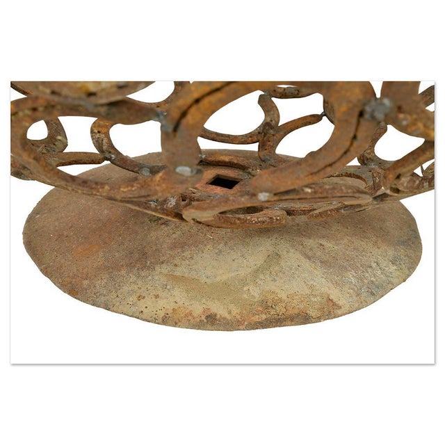 Decorative Horseshoe Spheres, Set of 2 For Sale - Image 4 of 7